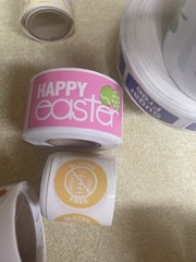 Assorted Sticker Labels for Retail-Food-Holiday-Closed Retail Store