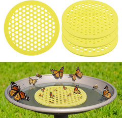 Floating Bee Watering Stations 7.87 Inch Foam Honeycomb Design Bee Feeder for