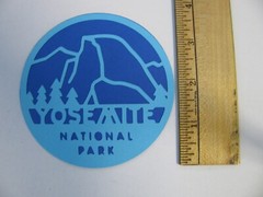 Yosemite Die Cut Paper Piece 1 Piece HANDMADE