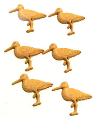 Lot of 33 Seashore Themed Flatbacks For Crafting – Seagulls, Chairs – NEW (#40)