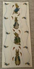 Lot Beatrix Potter Peter Rabbit Stickers New (3) & Used (2) Michel & Co Colorbok