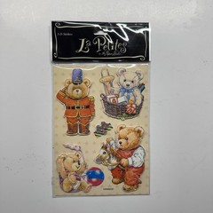 2004 Teddy Bear La Petites 3-D Stickers Paper Studio Lot Of 2 ~ NOS Rare Find