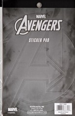 Avengers 4 Sheet Foil Cover Sticker Pad, 200+ Stickers