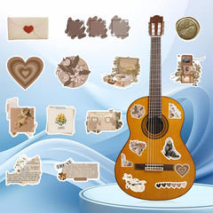 120Pcs Vintage Stickers, Waterproof Scrapbook Aesthetic Sticker for Daily