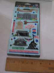 1 PK Stickopotamus Assted. Washington, DC Stickers, New 1 Sheet