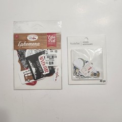 Junk Journal Ephemera Grab Bag Of Random Materials Mixed-Media Mixed Lot