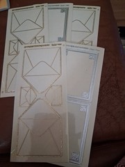 5X STICKERS SCRAPBOOKING NEW (ST1472) MIX TRANSPARENT