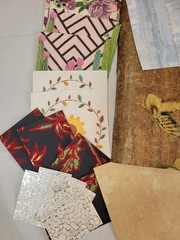 50+ Lot Of Wallpaper Samples, Napkins & Craft Paper For Collage, Junk Journals