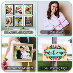 10 Pcs 10»x12» Aluminum Sublimation Metal Photo Blanks, Metal Sublimation B…