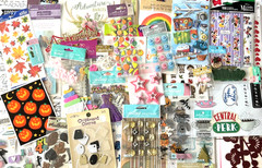 #358 MIXED LOT 50pkgs JOLEE’S – STICKO – K&COMPANY -STUDIO112 3D & FLAT STICKERS