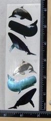 Mrs Grossman WHALES PHOTOESSENCE Stickers METALLIC SHINE