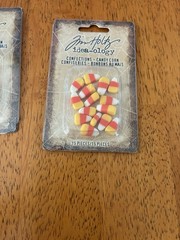 Lot Of 2 Packs -Tim Holtz Idea-Ology-Confections- Candy Corn-Halloween- TH94257