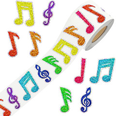 500Pcs 1.5Inch Spring Tulip Waterproof Stickers for Gifts and Classroom