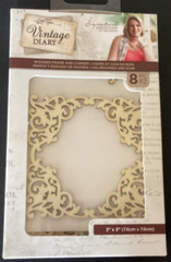 Crafters Companion Vintage Wooden Frames and Corners