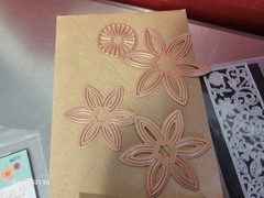 METAL DIES ~ Cut Paper Card Art Crafting ~ FLORAL PLANT ~ Lot of 15 ~ GUC! (J)