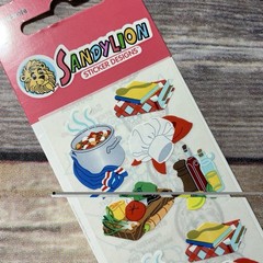 New Vintage Sandylion Sticker Design Cooking Theme Stickers Soup Chef Cook