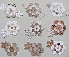 Handmade Flowers Paper Embellishments 20 Rustic Cottage Scrapbooking Journals