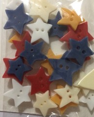 STAR VARIETY ULTRA-THIN BUTTONS(24pc)Making Memories•Asst. Sizes 7/16″-5/8″