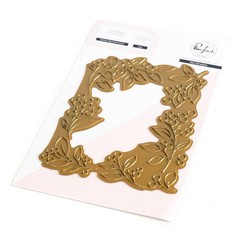 Pink Fresh – HOT FOIL DIES – WINTER BERRIES FRAME