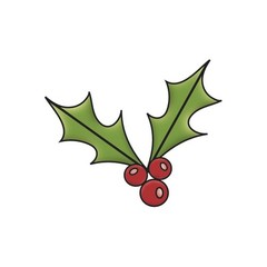 Imaginisce «Christmas Clear Acrylic Stamps «Holly» So easy and Fun To Use!!