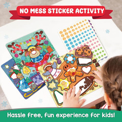 Christmas Special – Dot Stickers for Toddlers, Holiday Theme Dot Art Activity fo