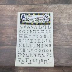 Provo Craft Scrapbook Stickers – You Choose | Alphabet Fruit Floral Shells