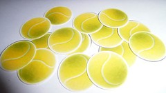 Pre Cut One Inch Bottle Cap Images Tennis Balls Free Shipping