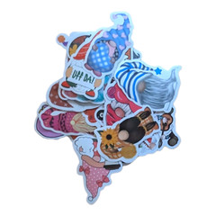 STICKER PACK – Pack 57 – Gnomes – 25 pieces