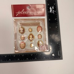 Jolee’s Boutique French General Inspiration Francaise Cameo Stickers 9 Pc NIP