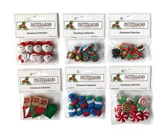 Buttons Galore 50+ Assorted Christmas Theme Buttons for Sewing & Crafts