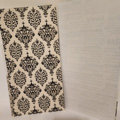 Teresa Collins MR & MRS Wedding Scrapbook Flocked Cover & More **READ**