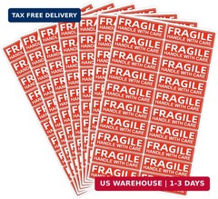 1200 Pcs Fragile Stickers for Shipping,1×3 Inch Fragile Stickers for Moving | Ha