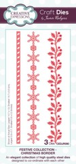 CREATIVE EXPRESSIONS METAL CUTTING DIES – FESTIVE COLLECTION – CHRISTMAS BORDER