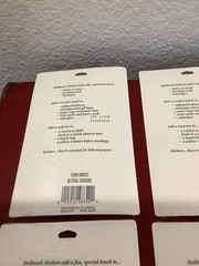 VINTAGE HALLMARK STICKERS Antique Clocks Numbered Sealed in Package~RARE~