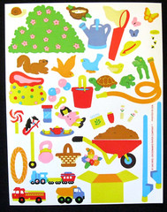 Mrs Grossman Vintage Jumbo 6×9″ Sticker Sheets *Your Choice*