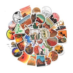 50pcs DESERT Stickers, Western Stickers, Country Stickers, Waterproof, 056