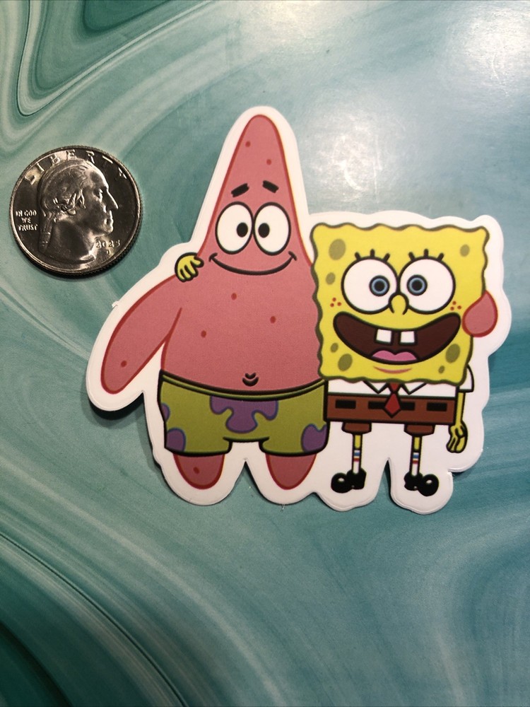 Sponge Bob & Patrick Sticker – New