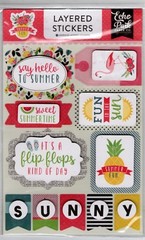 Echo Park~SUMMER FUN~embellishment set~Really nice! Quick Ship!!