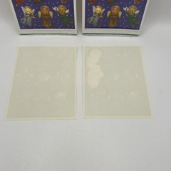 Vintage Set of 9 Sheets Hallmark Adorable Animal Angels Minstrels Stickers NIP