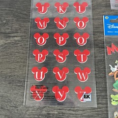 Disney Mickey Mouse and Friends Scrapbooking Stickers~Lot of 5 Packs~NEW