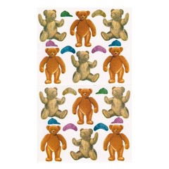 Michel & Company Retro Sticker Seal (Teddy Bear x Hat)