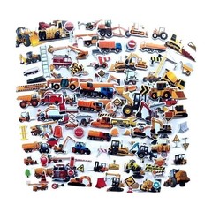 3D Puffy Stickers for Kids Toddlers, Bulk Stickers Sheet for Scrapbooking Reward