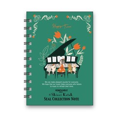 Shinzi Katoh Sticker Collecting Book Happy Tone A6 40 Pages