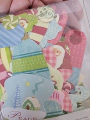K&Co Die Cut Cardstock NIP Peppermint Twist Brenda Walton 130 Pieces