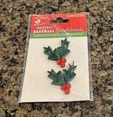 Lot of 14 Hobby Lobby CHRISTMAS Embellishments Scrapbook Cards Open Packages