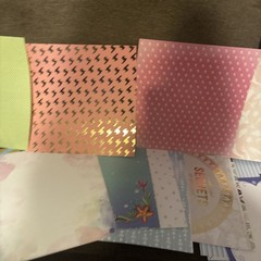 Mermaid Baby Boy Llama 12×12 Paper & Sticker Lot – Scrapbooking