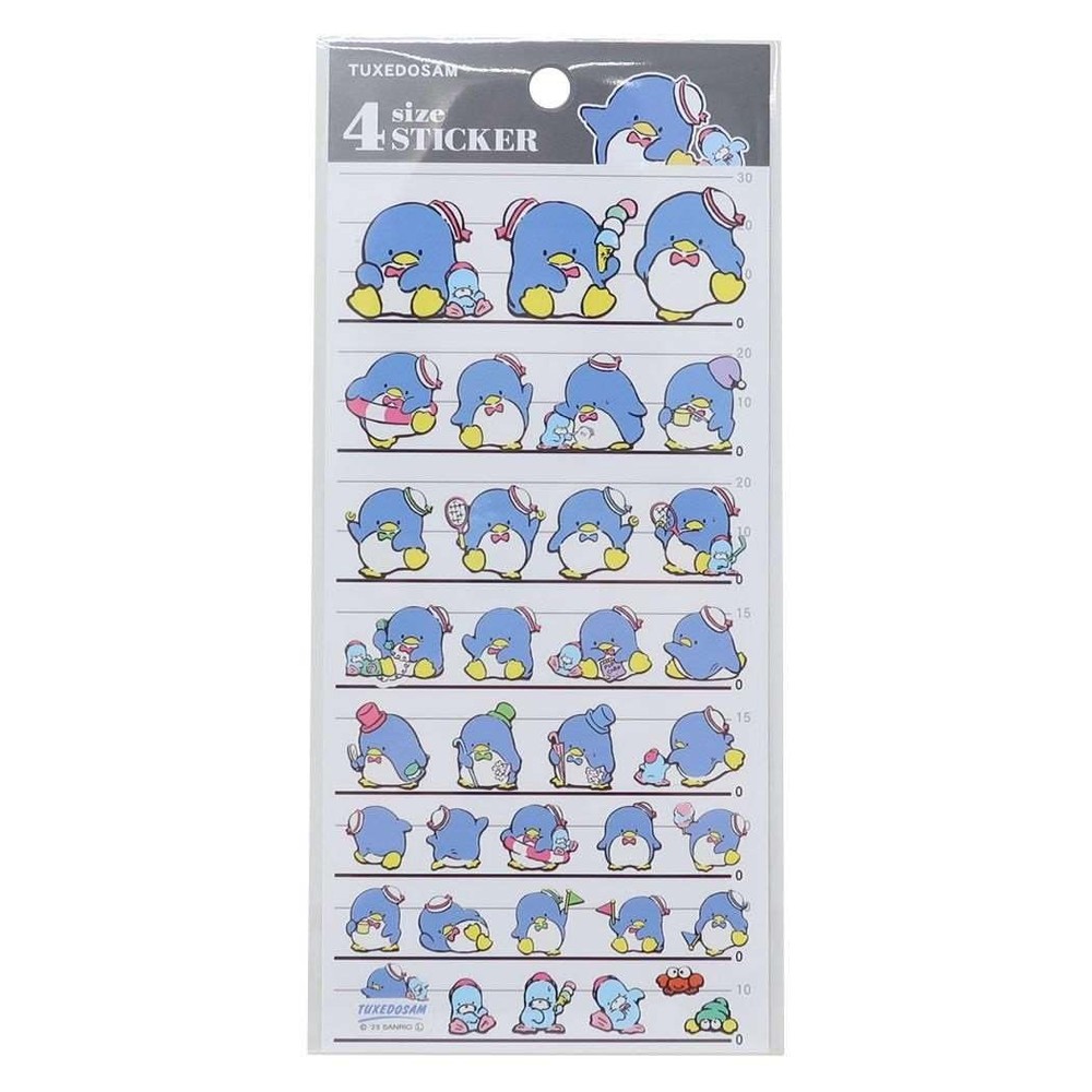 Tuxedo Sam Sticker Sheet (4 Sizes)