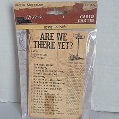 7gypsies – Scrapbooking Junk Journal Journaling Cards And Ephemera Lot Of 5