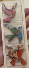 4 Packs Crafters Square Laser Cut Decor Shapes Assorted 6pcs Each Packet New