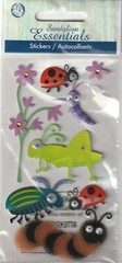 Sandylion Essentials 3D Stickers BUGS Insect Theme 26486 FAST FREE ship! WOW!
